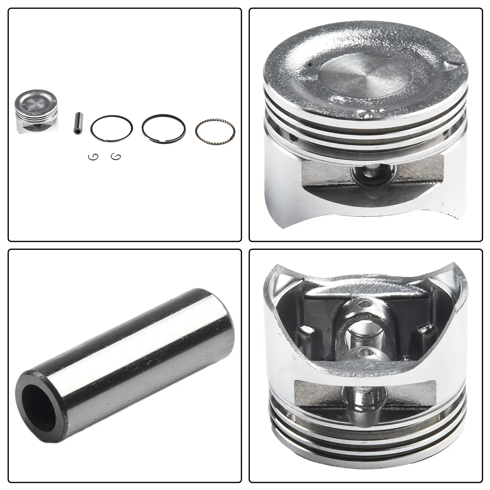 Kit de Piston Standard de 39 mm pour Honda GX35 GX35NT HHT35S UMK435 Pièces de Tondeuse à Gazon