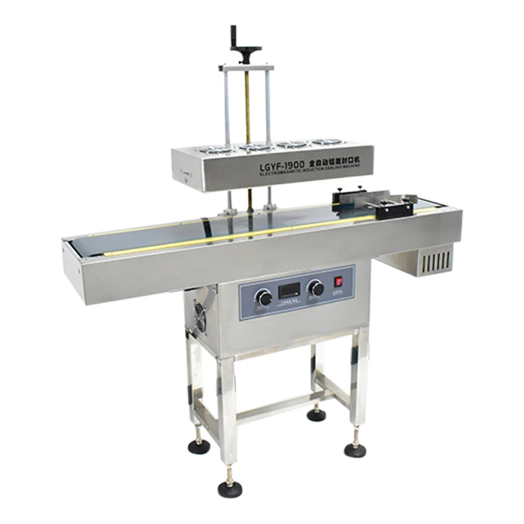 

Automatic Aluminum Induction Sealing Machine Air-Cooled Continuous Pet Bottle Induction Can Sealing Machine LGYF-1900