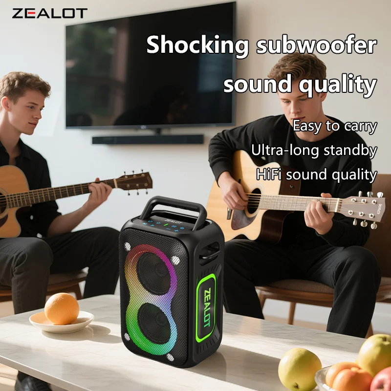 ZEALOT PT02 – Der perfekte tragbare Bluetooth-Lautsprecher für meine Wochenend-Partys am See?