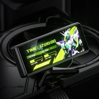 Jonsbo DS339 3.39 Display Screen Graphics Card/Desk Stand Auxiliary Screen PC Temperature Monitor Mini CPU GPU RAM Data Display 2