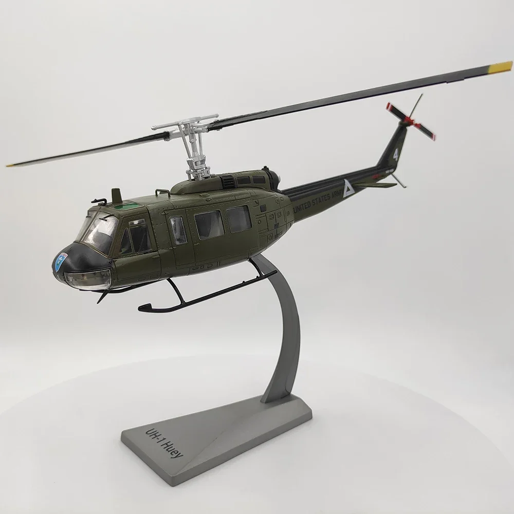 Diecast 1/48 Scale AF1 United States Army UH-1H Huey General Purpose Helicopter 17501 Finished Alloy Military Aircraft Model Toy