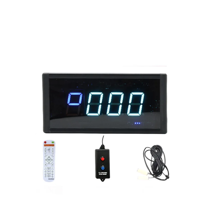 Single‑Sided LED Digital Race Timer With Remote Control Sports Countdown Stopwatch For Gym Training Competition Game