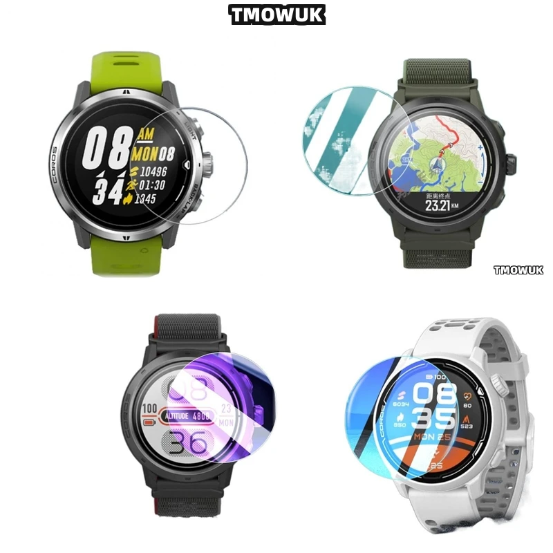 

For Coros PACE 2 3 42 46 MM APEX 2 Pro VERTIX 2 2S - 9H Hardness Anti-Scratch Tempered Glass For Smart Watch's Screen