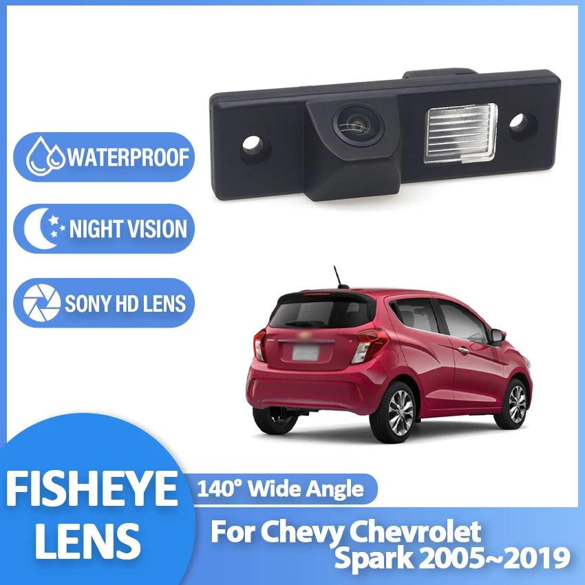 

CCD HD Fisheye Rear View Camera For Chevy Chevrolet Spark 2005~2018 2019 Car Backup Reverse Parking Monitor Night Vision