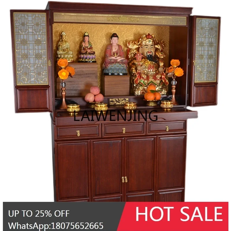 

household shrine offering table new Chinese style God of Wealth cabinet