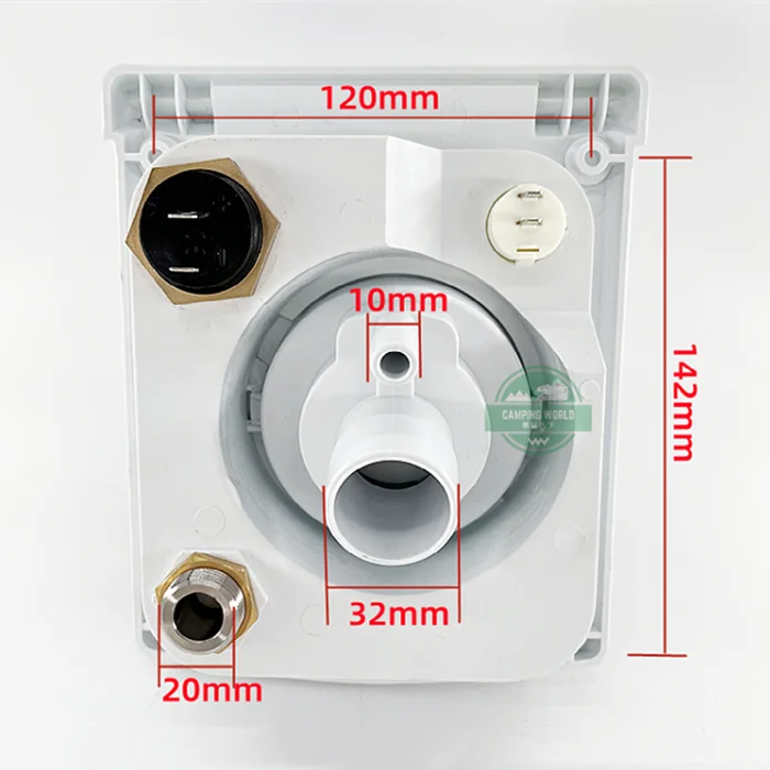 Trailer business modified car accessories, multi-function, cigarette lighter integrated water injection port