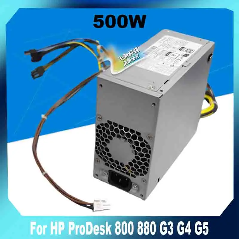 

Блок питания 500 Вт 901759-003 DPS-500AB-32A, новый оригинальный для HP ProDesk 800 880 G3 G4 G5