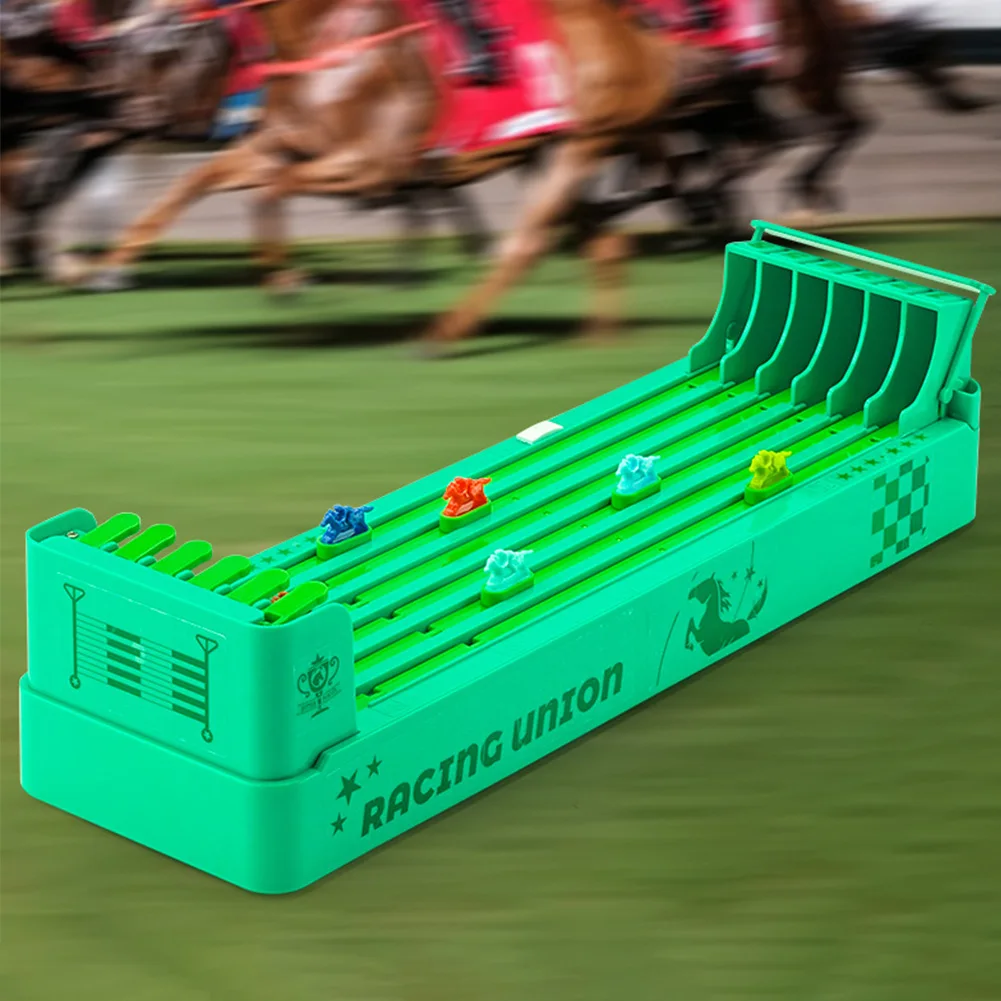 Ensemble de jeux de table classiques, jeu de société électronique de course de chevaux, jeu de bureau alimenté par batterie, jouet interactif de fête en famille