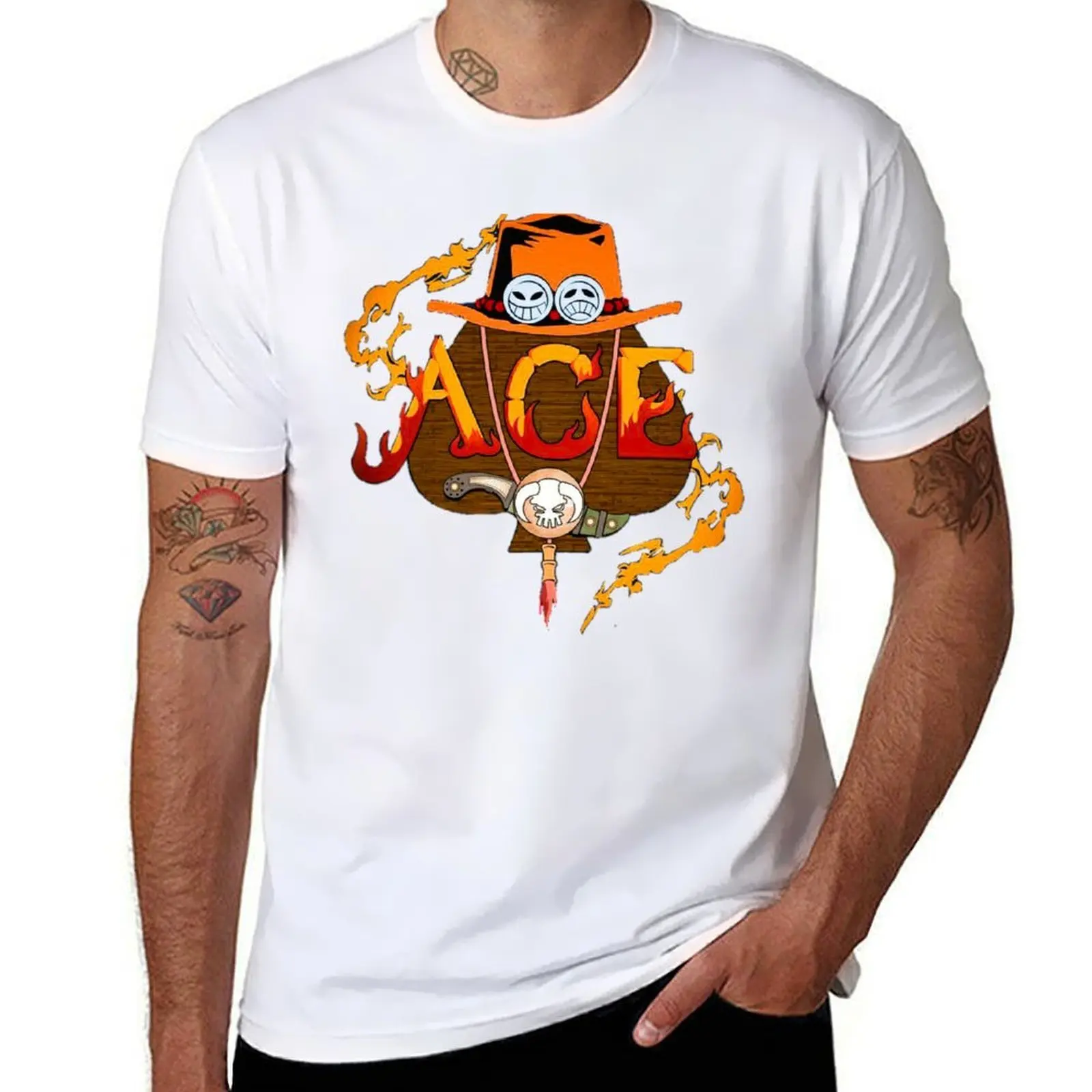 

Portgas D. Ace T-Shirt t shirts for man pack white t shirt for man T-Shirt