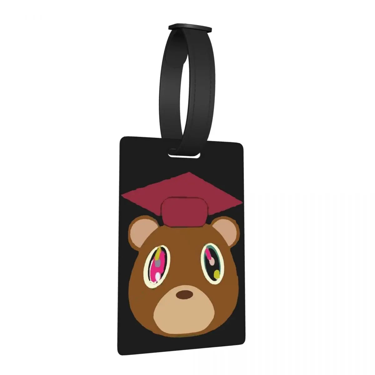 

Kanye West Dropout Bear Chicago винтажные выпускные багажные бирки дорожная мода багажная бирка держатель этикетки ID имя адреса