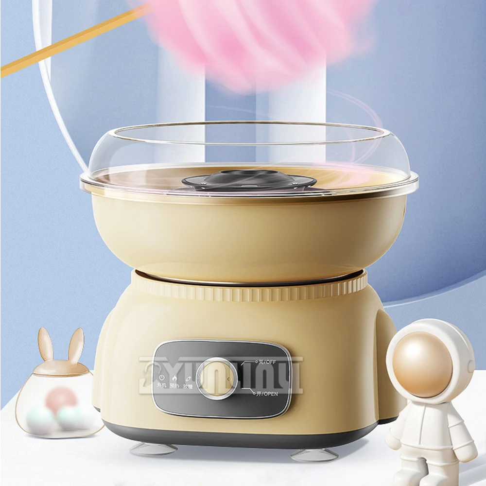 Mini Electric DIY Candy Cotton Machine Household Cotton Candy Processador Sweet Cotton Candy Maker