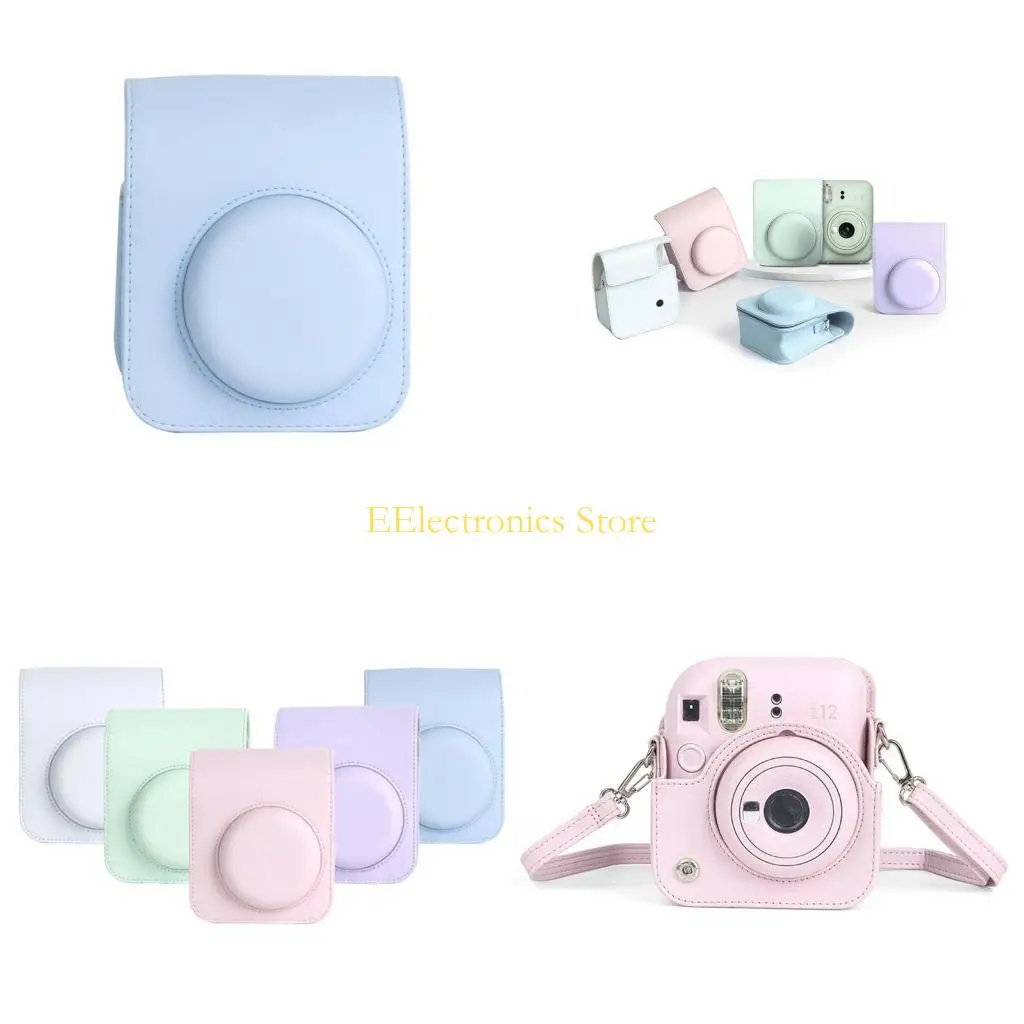 

B03C Protective Case for Instax Mini12 Film Camera Leather Bag Cover