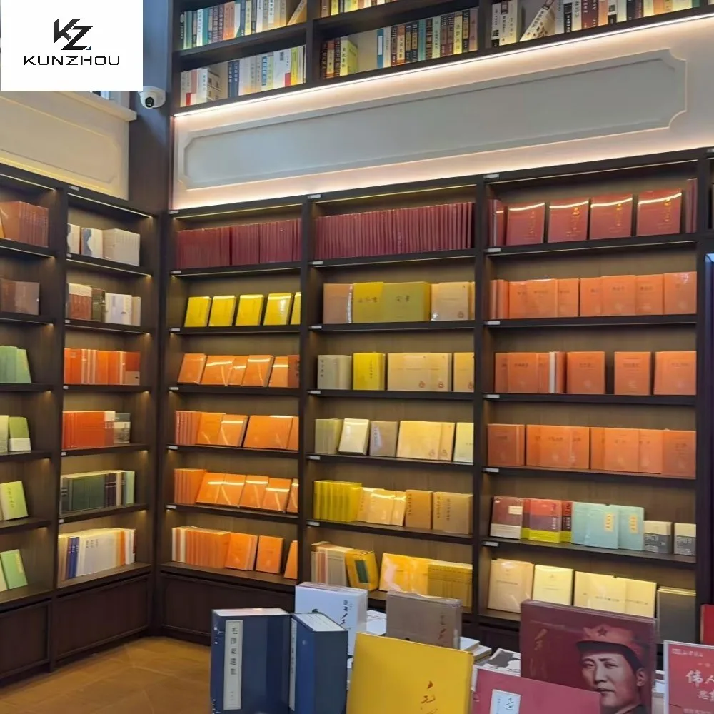 Customized multi combination bookshelf with storage cabinet, high-rise bookshelf