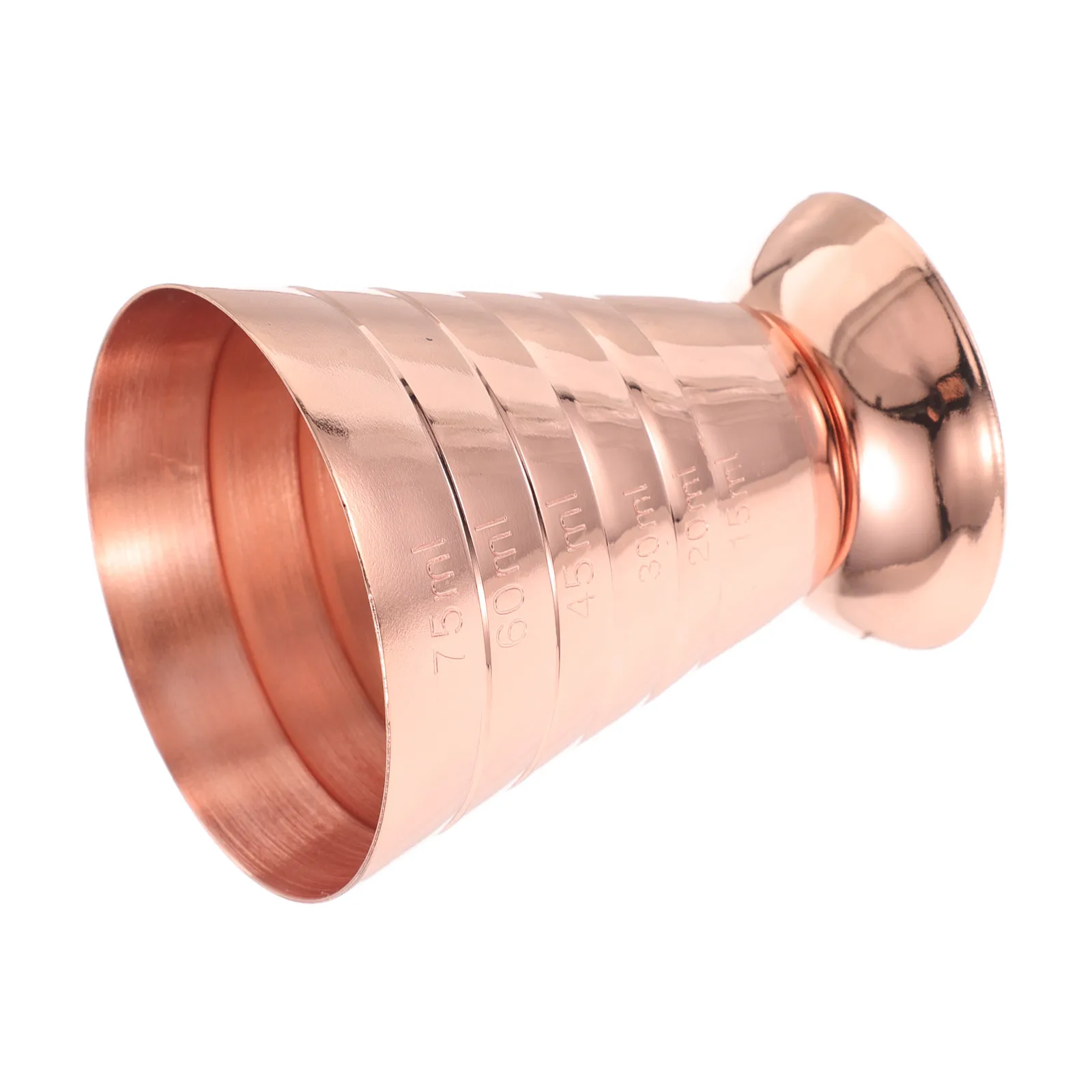 

1pc Stainless Steel Cocktail Jigger 304 Material Accurate Ounce Measurement Bartending Tool Single Head Design Kitchen Bar