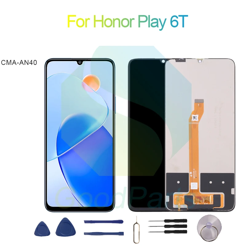 

For Honor Play 6T LCD Display Screen 6.74" CMA-AN40 Play 6T Touch Digitizer Assembly Replacement