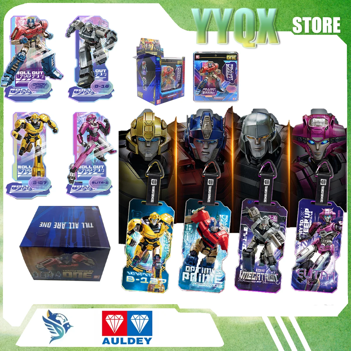 AULDEY 2026 Nuevo Transformers Autobots Optimus Prime Bumblebee Ironhide Modelo de Robot Transformable Juguete Regalo para Niño Periféricos de Dibujos Animados