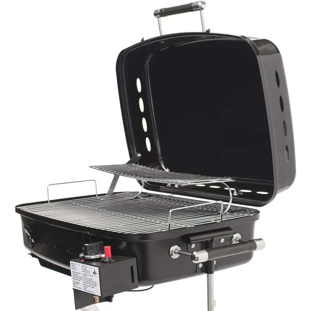 

Trailer Mounted BBQ - Motorhome Gas Grill - Cooking Surface - Adjustable Flame Controller