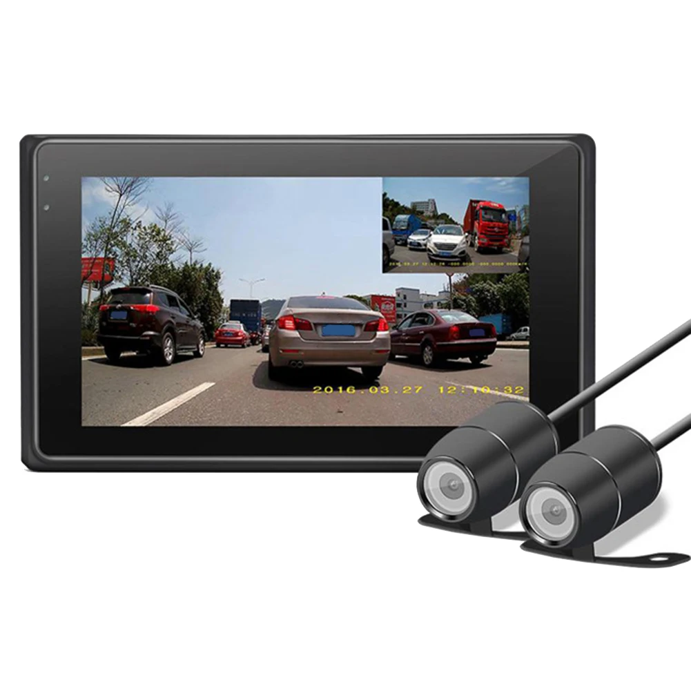 Exquisite SE600 Motorcycle Camera Motorcycle Driving Recorder Front and Rear Dual Recording Riding Recorder Motorcycle Supplies