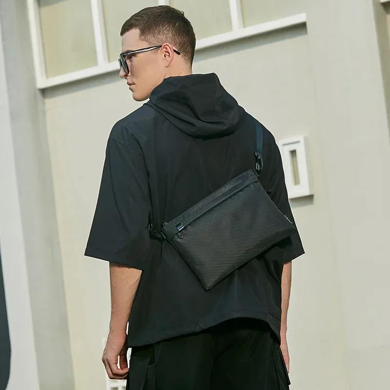 Men Large Oxford Shoulder Messenger Bags Solid Leisure Satchels Crossbody Fashion Street bags for Male Cross Body Casual 2024 가방