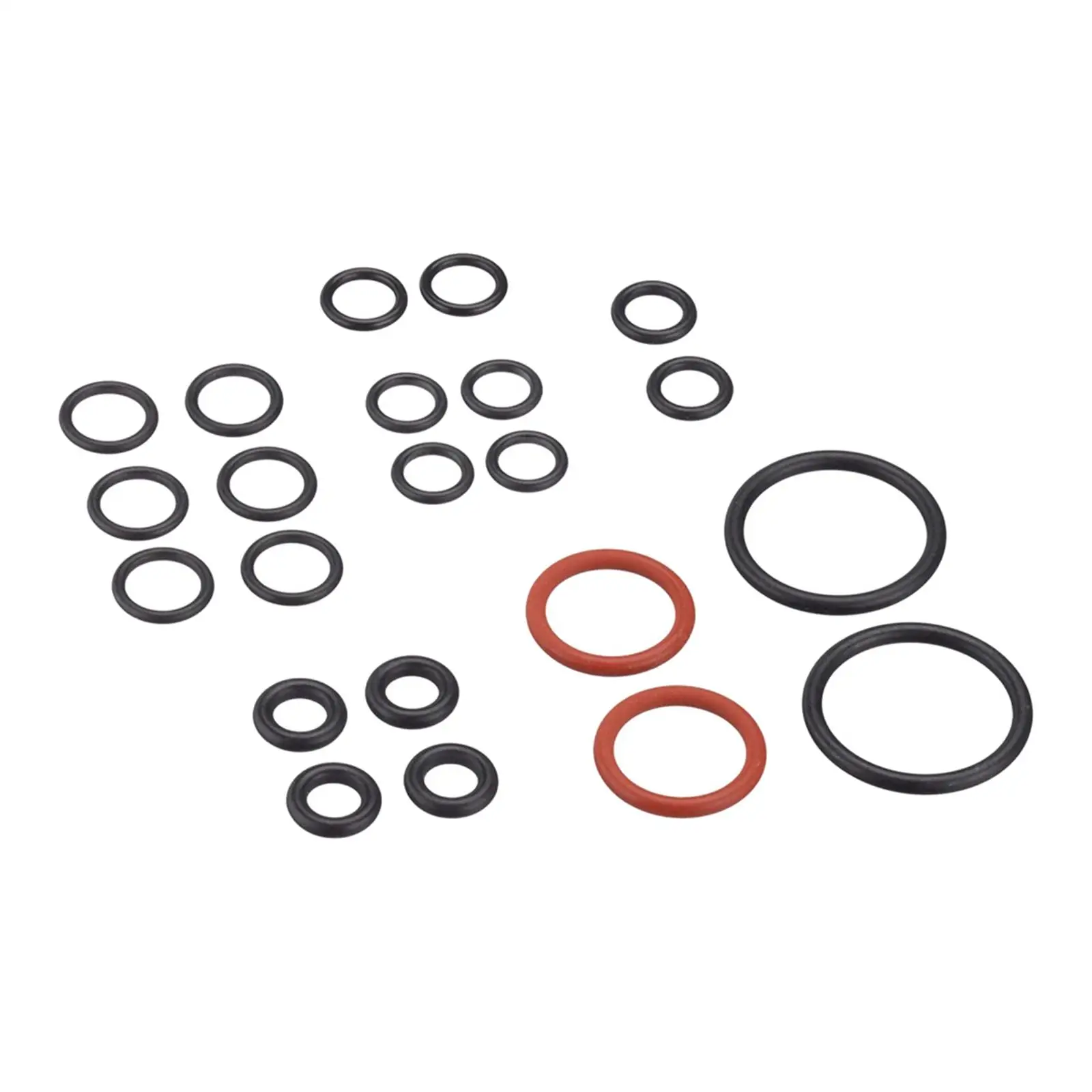 Rubber Washers Sealing Rings Assortment for Steam Cleaner Parts Safety Valves Detailed Nozzles Extension Pipe Repair