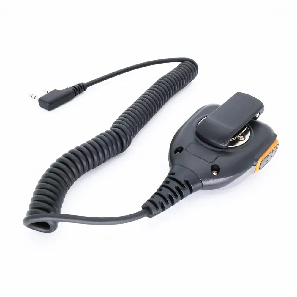 2 pin k typ metallplatte ptt fernbedienung mikrofon handheld wasserdichte lautsprecher für baofeng UV-5R 888s UV-82 UV-S9 kwewood tyt radio