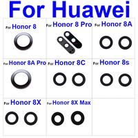 Rear Camera Glass Lens For Huawei Honor 8 8A 8S 8C 8X Glass Lens For Honor 8xMax 8pro 8Apro Enjoy Max Back Lens Sticker Repair