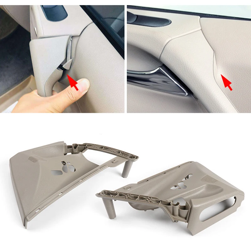 Car Styling Left/Right Front Door Cover Pull Trim Shell For Mercedes Benz W639 W636 Viano Vito 6397270071 Interior Accessory