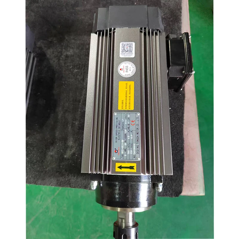 Low Speed High Torque ER25 3kw 380V 3000rpm Air Cooled Electric Cnc Low Speed Spindle Motor For CNC Router Machine