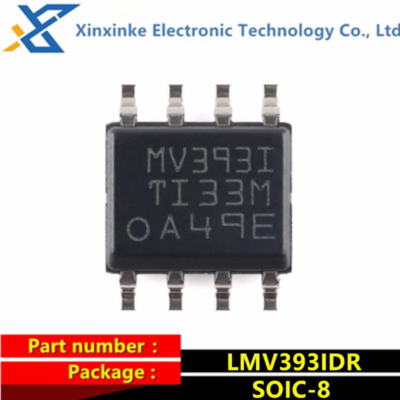 

10PCS LMV393IDR SOIC-8 MV393I Analog Comparators Dual GP Low Voltage Comparator Amplifier ICs Brand New Original