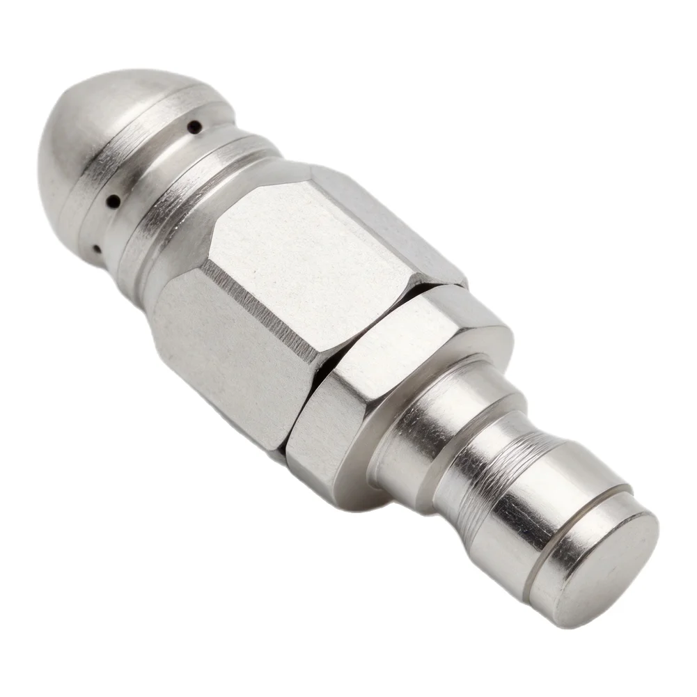 Quick Connect Nozzle Drain Cleaning Nozzle Pipe Unclogging Tool Effective Debris Removal Compact Drain Cleaning Tool