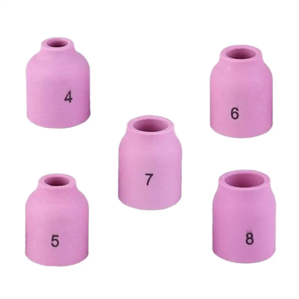 Alumina Ceramic Cups Nozzle Durable TIG Welding Gas Lens Accessory for WP-9 20 22 24 25 Torch