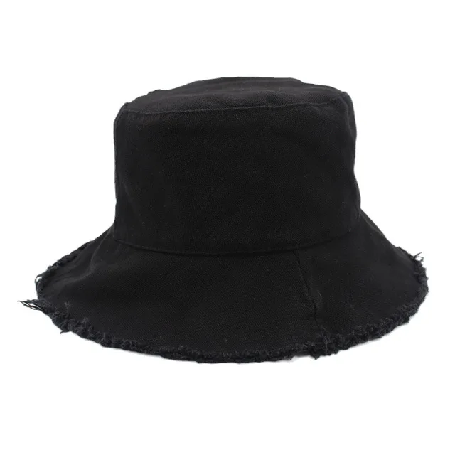 

Owen Seak Men Cap Gothic Autume Casual Women High Street Black Bucket Fisherman Hat