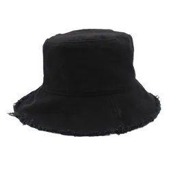 Owen Seak Men Cap Gothic Autume Casual Women High Street Black Bucket Fisherman Hat