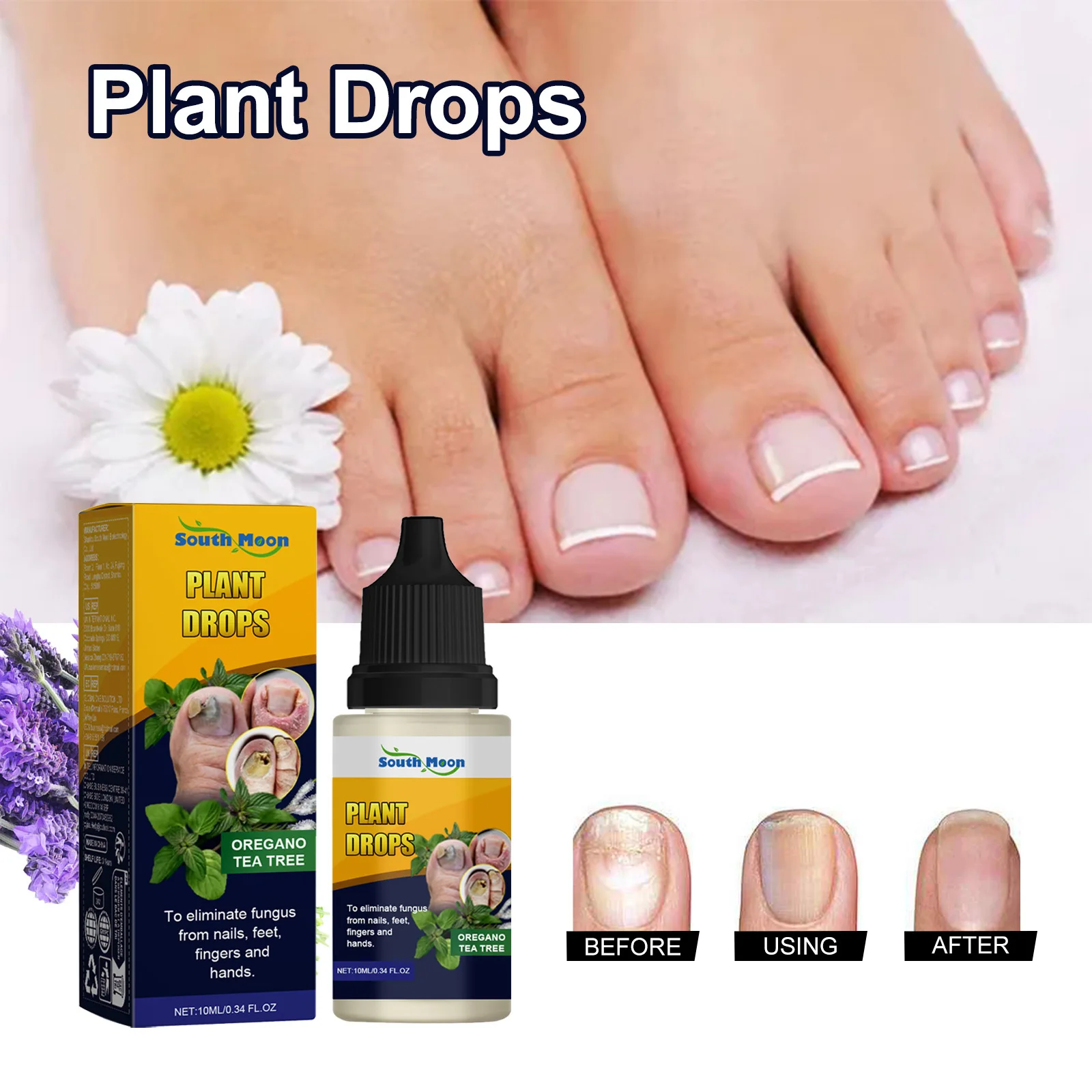 

Nail Care, Repair, Soft Hands and Feet, Thickened and Shiny Nails, Moisturizing and Cleaning Nail Care Solution