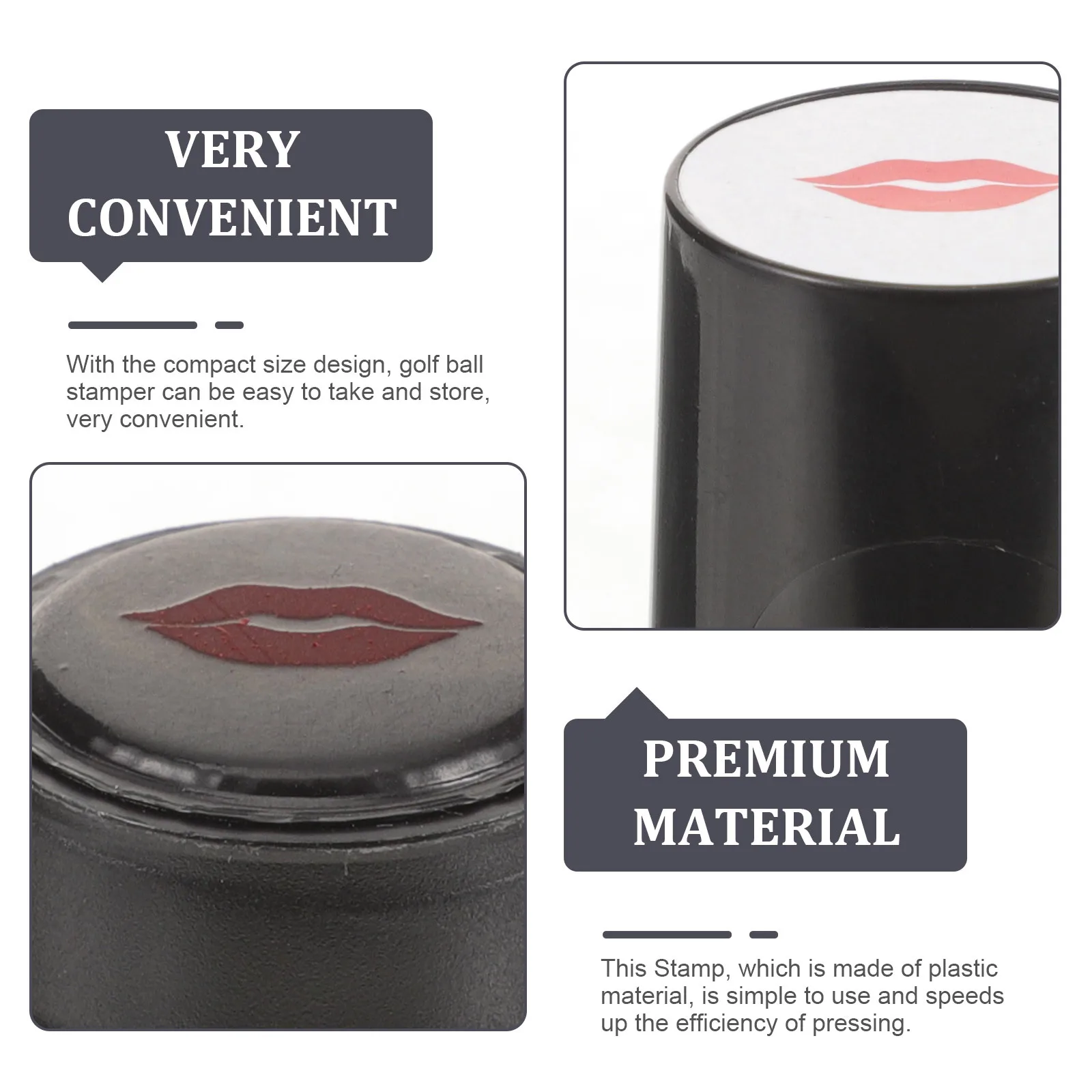 أداة تعليمية رائعة لختام كرة الجولف المحمولة مفيدة لجامعي الحرفيين وطباعة علامات متعددة الأغراض