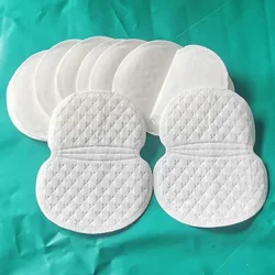 50pcs Underarm Desodorantes Pads Vestido Roupas Transpiração Pads Axila Cuidado Suor Absorvente Absorvente Pads Mulheres Homens Desodorantes