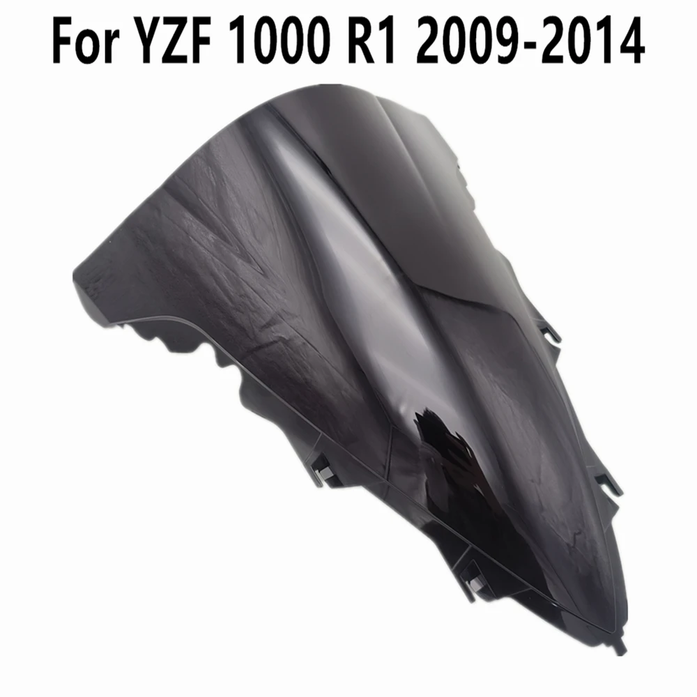 

Fit YZF 1000 Wind Deflectore Windshield Convention Black Clear For Yamaha R1 2009-2010-2011-2012-2013-2014 Windscreen