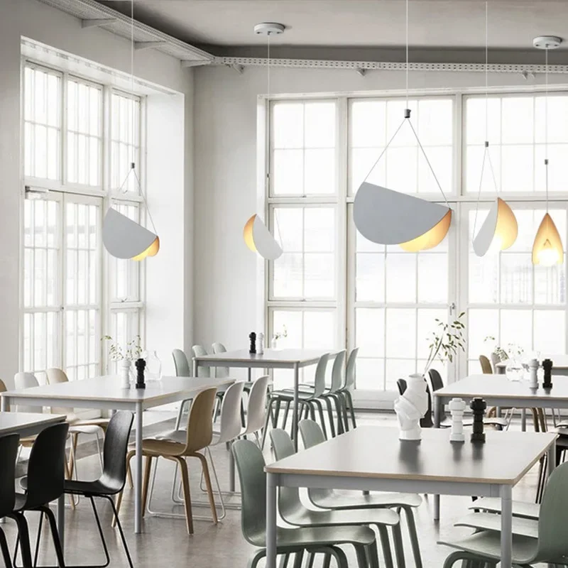 Lampadario moderno minimalista di design nordico sospensione a soffitto lampada a sospensione creativa lampada a sospensione