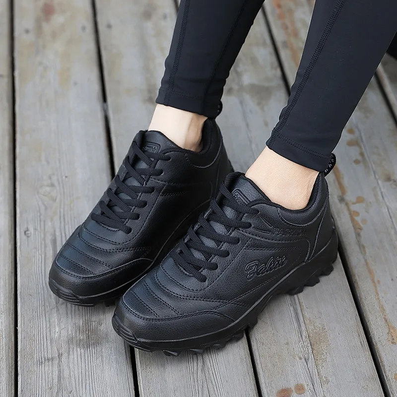 

Ladies' sports shoes with anti-slip, wear-resistant and waterproof features, lace-up, lightweight and comfortable, fashionable r