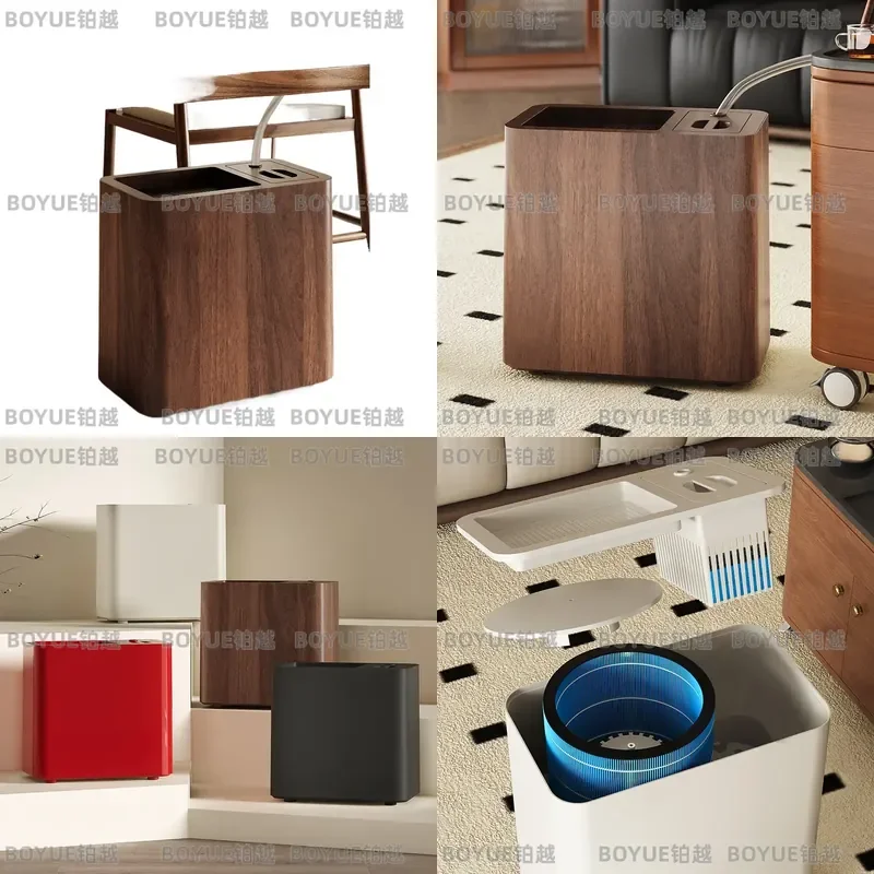 Smart Tea Table with Water Pouring System Filter Tray Fog Free Surface Evaporation Design for Office Home Use Modern