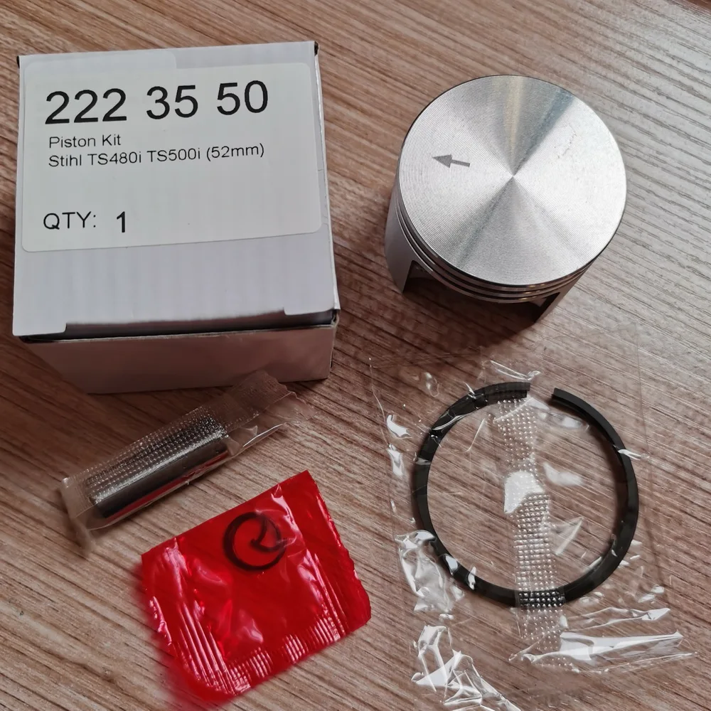 High Quality TS 480i TS 500i Piston Kit  TS480i TS500i (52mm) Gardening Tools Garden Machinery Parts