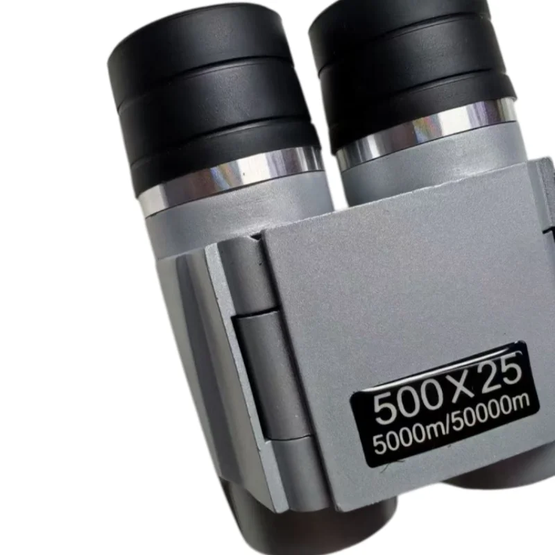 500X25 High Definition Auto-Focus Binoculars Ultra Clear Long Distance Viewing Portable Foldable Binocular for Outdoor Camping