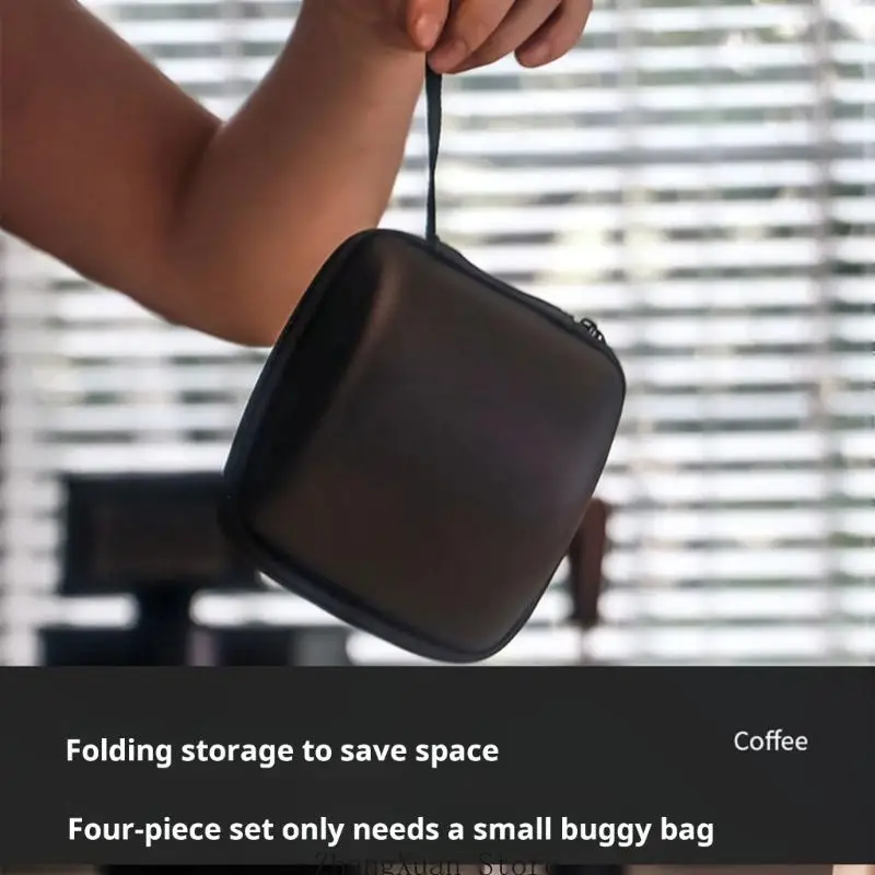 Foldable Pouring Over Coffee Equipment Easy To Carry Coffee Maker Set For Picnics Backpacking And Daily Use 3XUF