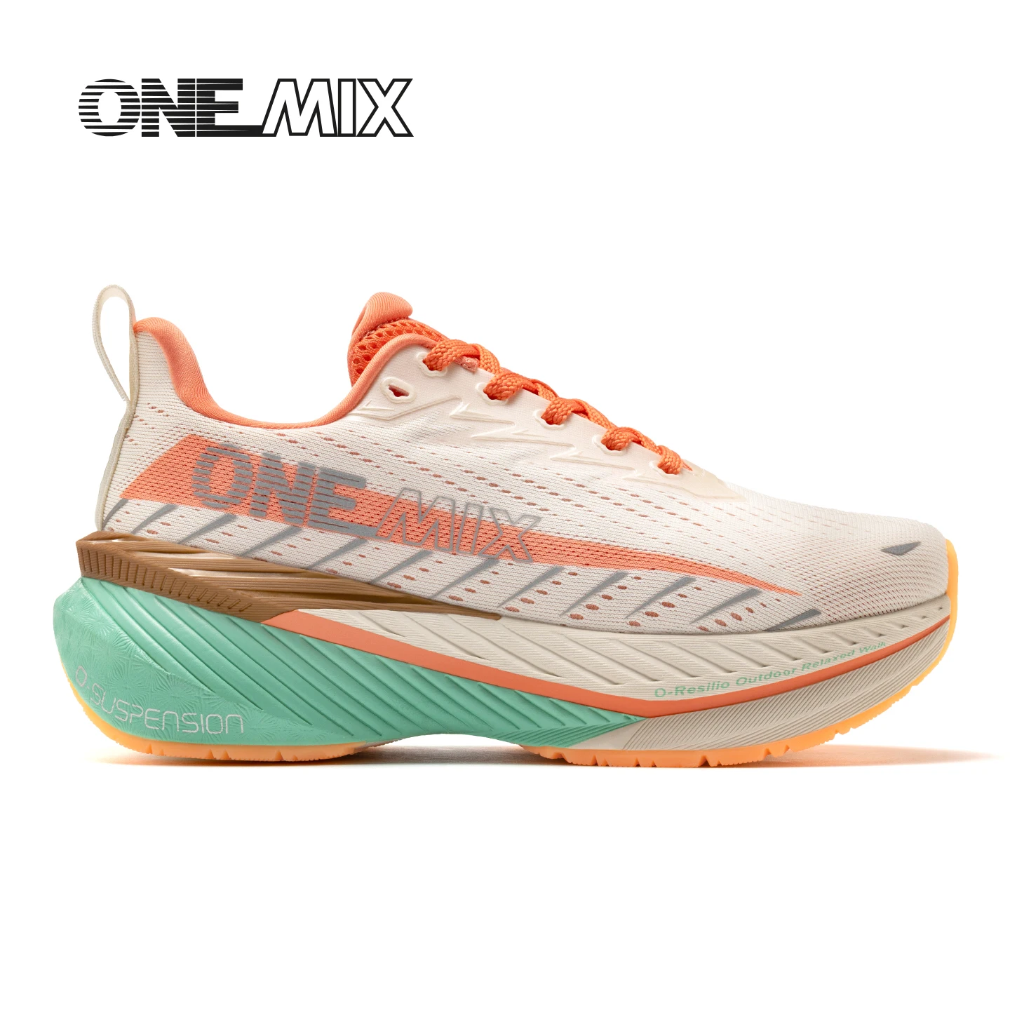 ONEMIX – leichte Laufschuhe für Damen und Herren, stabil dämpfende Sportschuhe, sprungfeste Wanderschuhe für den Außenbereich, neu – Detail 27
