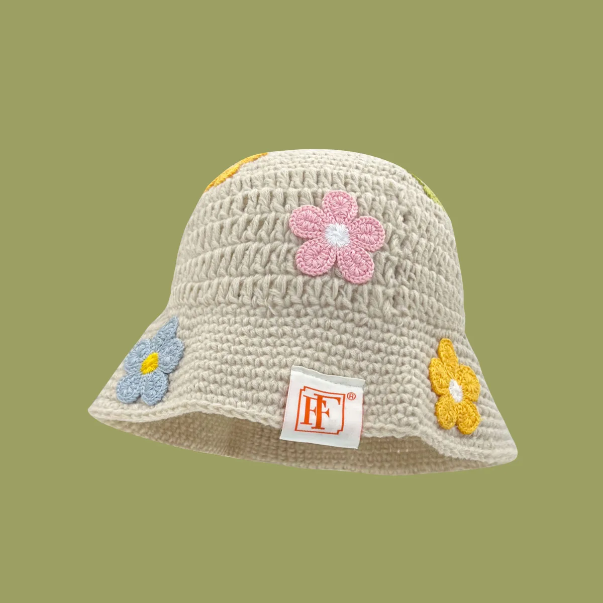 หมวกไหมพรมถักนิตติ้งสำหรับผู้หญิง, หมวกถักไหมพรมหลากสีสำหรับฤดูใบไม้ร่วงและฤดูหนาว