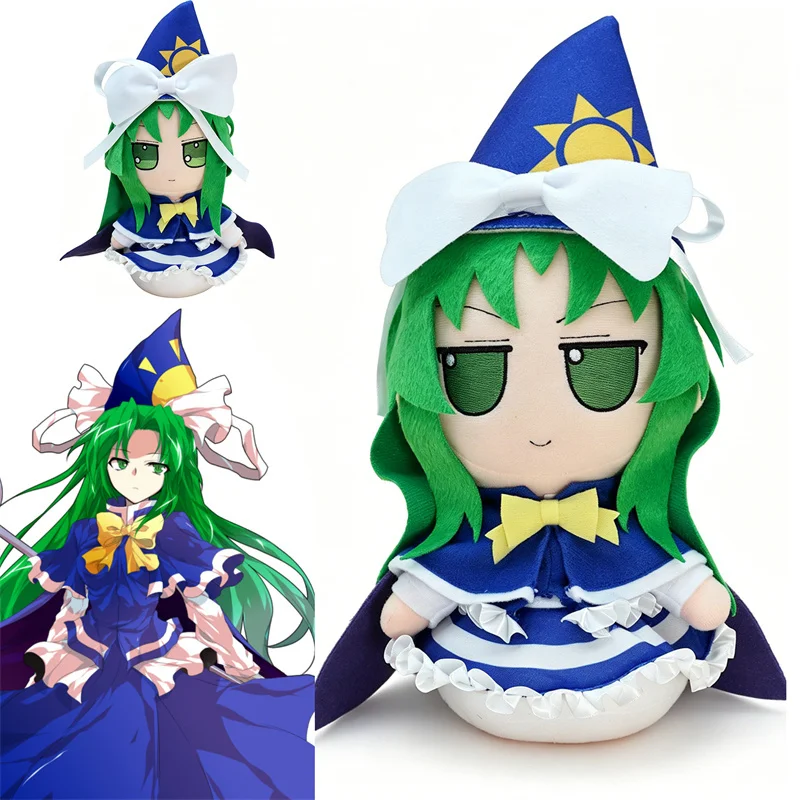 

Fumo Mima Touhou Project Plush Toy Kaenbyou Rin Cirno Reimu Stuffed Sitting Doll Komeiji Satori Pet Soft Smoke Cosplay Fans Gift