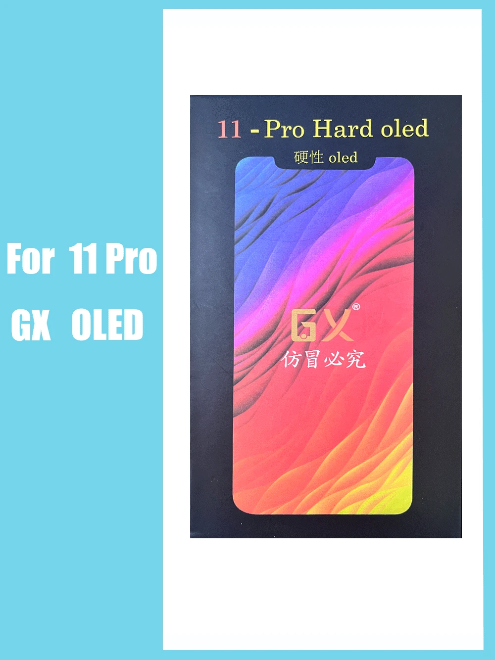Imagem -06 - Original gx Touch Screen Digitador Assembly Display Oled Nenhum Pixel Morto Peças de Reposição Iphone x xr xs Max 11 12 13 h