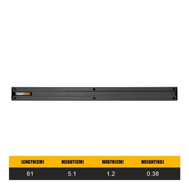 ToughBuilt TB-53, 24 pouces ClipModule Wall Evaluin Accessoires d'outils noirs