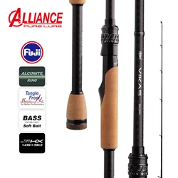PURELURE VIKAS Spinning Casting Fishing Rod Fuji Ring F XF Action Lure Rod High Carbon Fuji Reel Seat Bass Pike Rod Fishing Rod