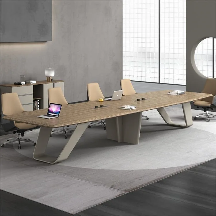 &Stable and Durable Modern Minimalist Design Office Furniture Conference Table Suitable for Office Building